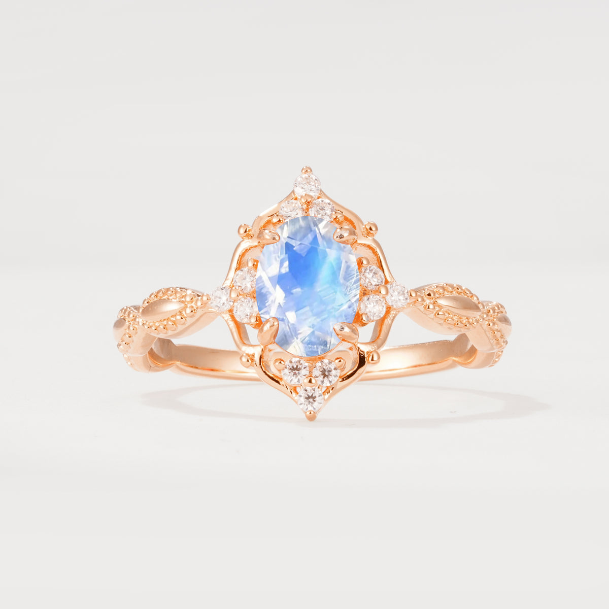 ML07059 Moonstone Ring - Additional view