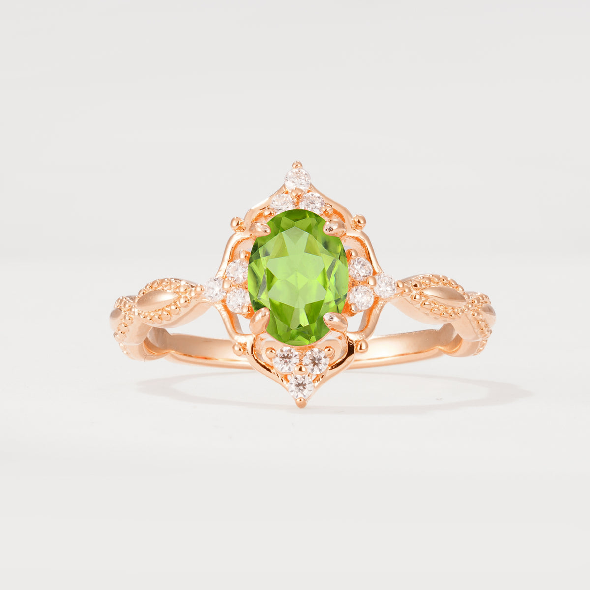 ML07059 Peridot Ring - Additional view