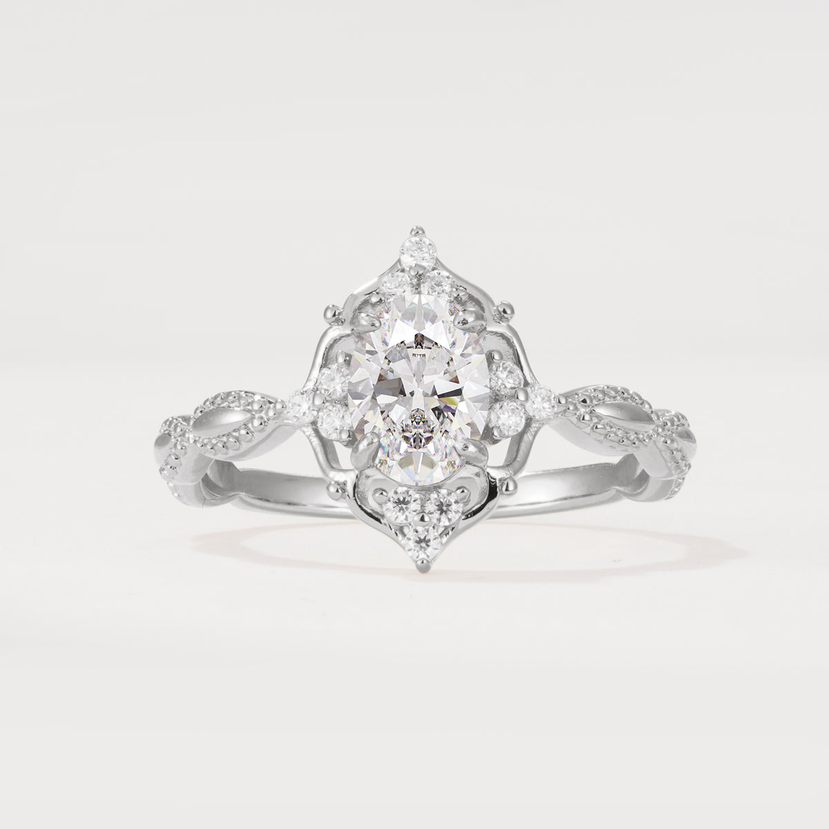 ML07059 Moissanite Ring - Additional view