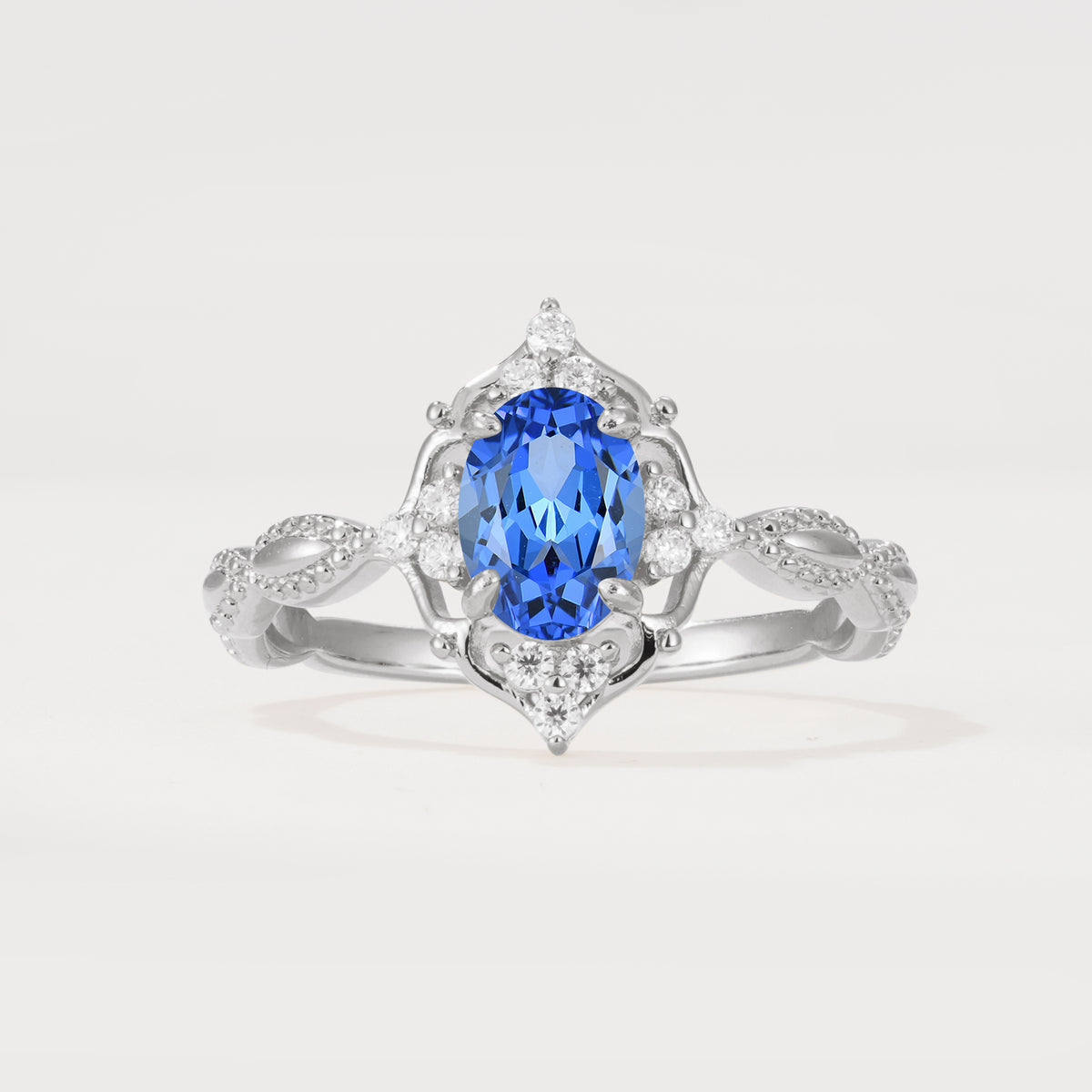 ML07059 Sapphire Ring - Additional view
