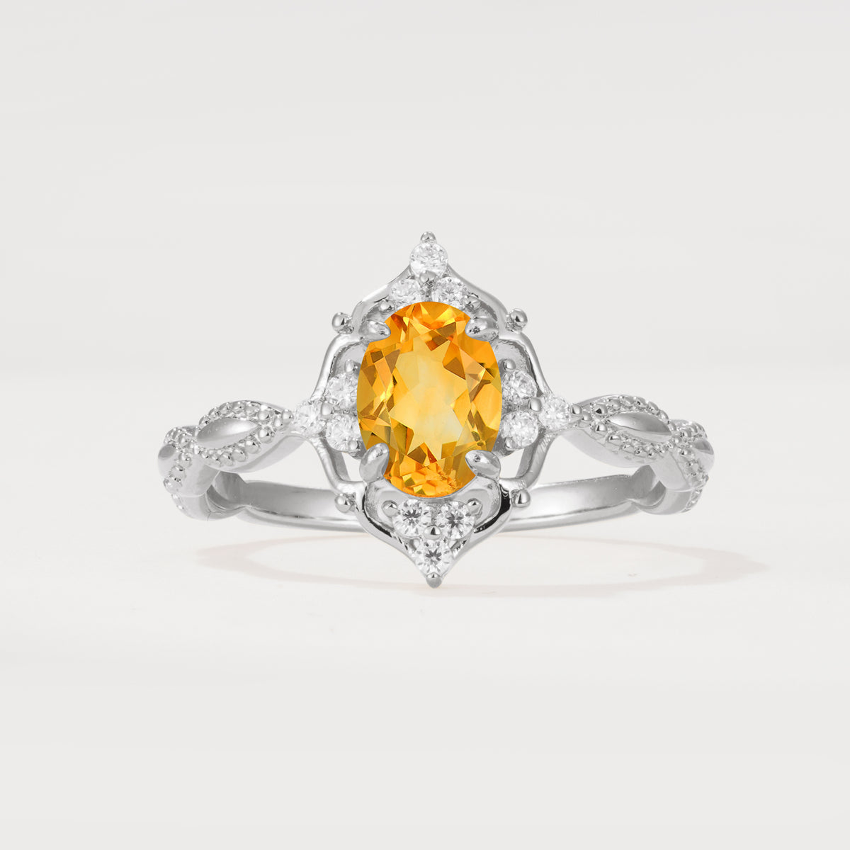 ML07059 Citrine Ring - Additional view