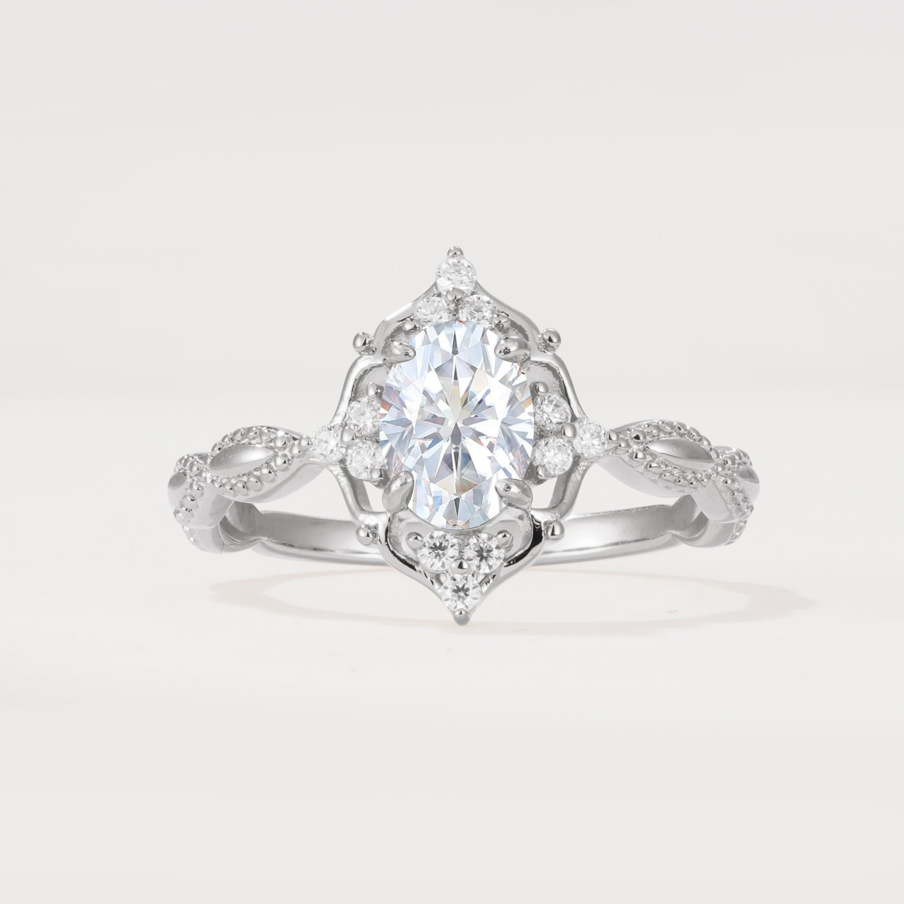 ML07059 Lab Diamond Ring - Additional view