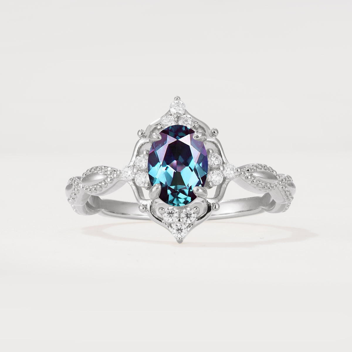 ML07059 Alexandrite Ring - Additional view