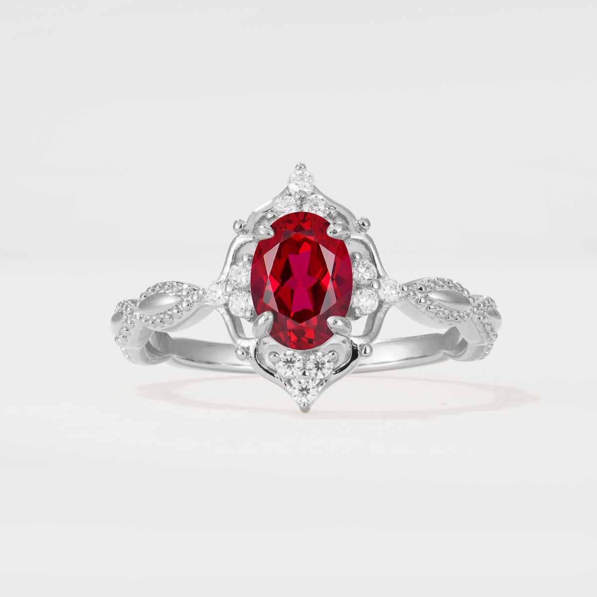 ML07059 Ruby Ring - Additional view