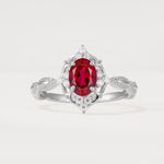 ML07059 Ruby Ring - Additional view