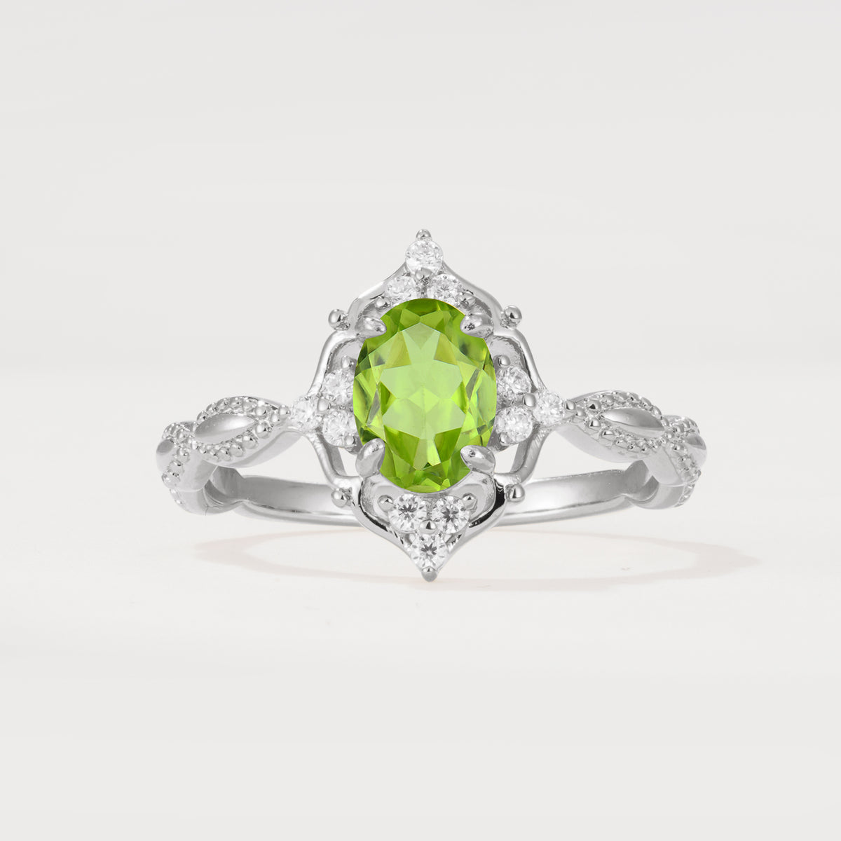 ML07059 Peridot Ring - Additional view