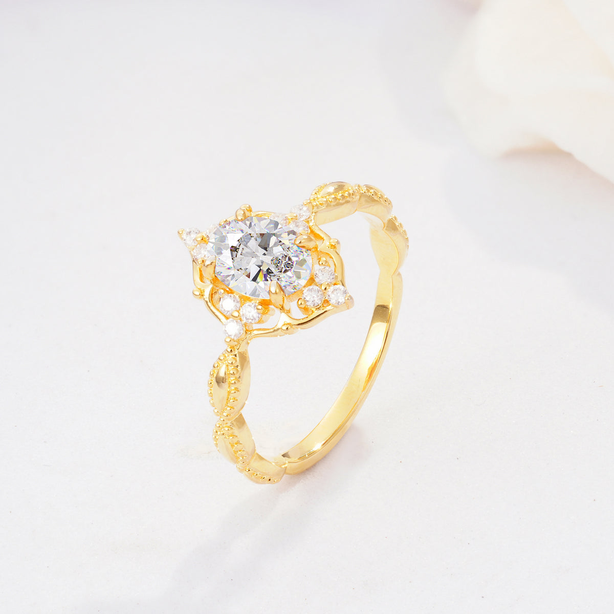 ML07059 Moissanite Ring - Additional view