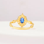 ML07059 Sapphire Ring - Additional view