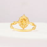 ML07059 Citrine Ring - Additional view