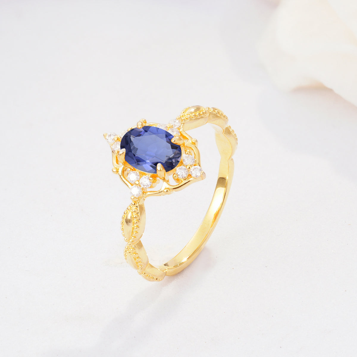 ML07059 Tanzanite Ring - Additional view