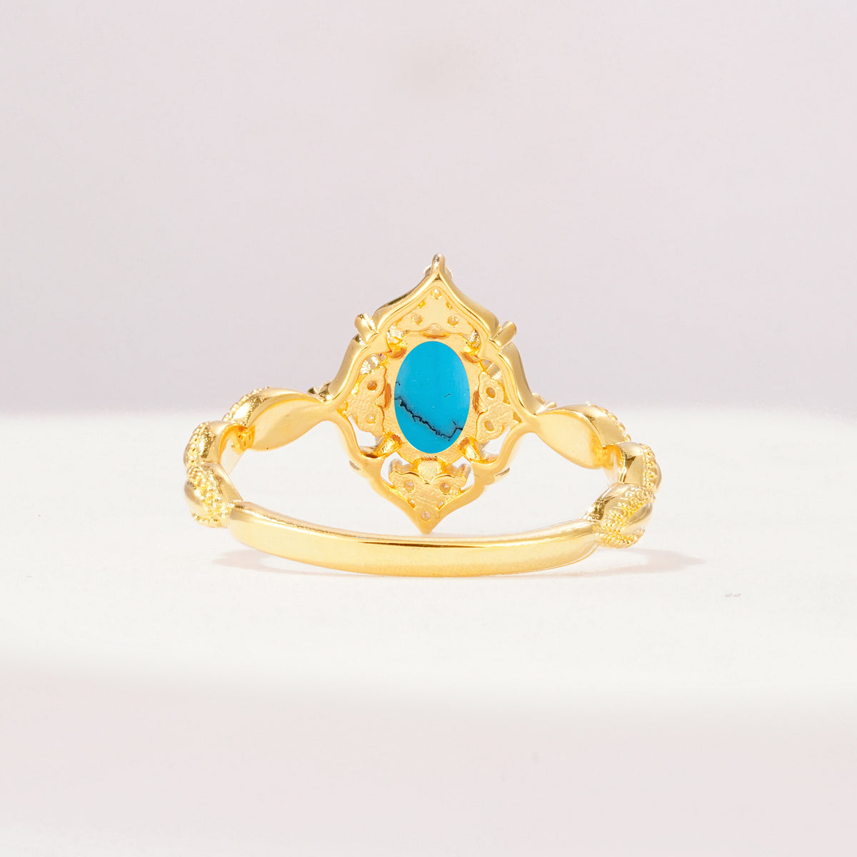 ML07059 Turquoise Ring - Additional view