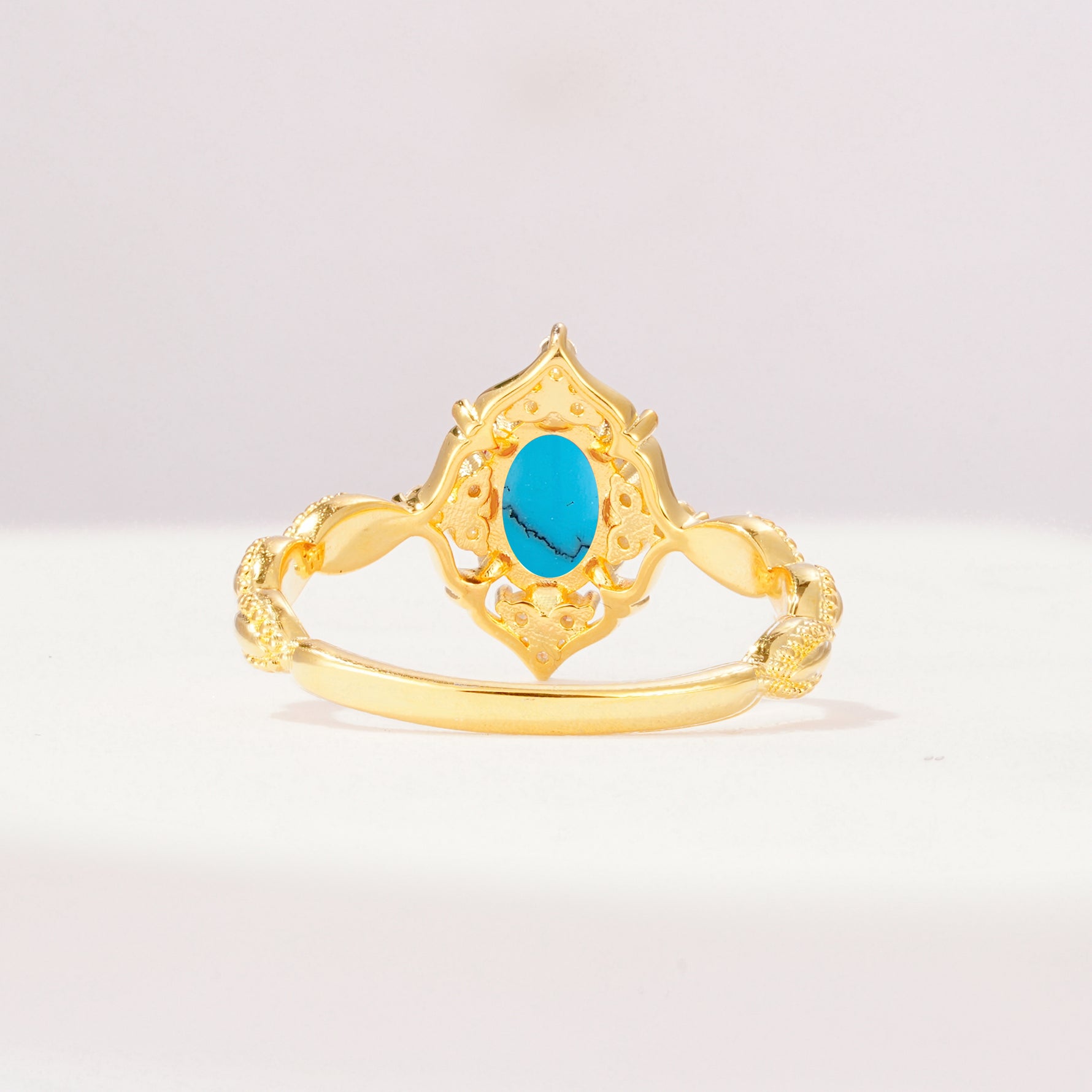 ML07059 Turquoise Ring - Additional view