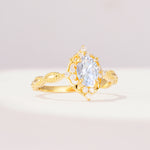 ML07059 Lab Diamond Ring - White-Gold
