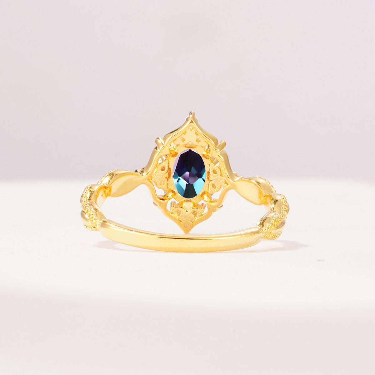 ML07059 Alexandrite Ring - Additional view
