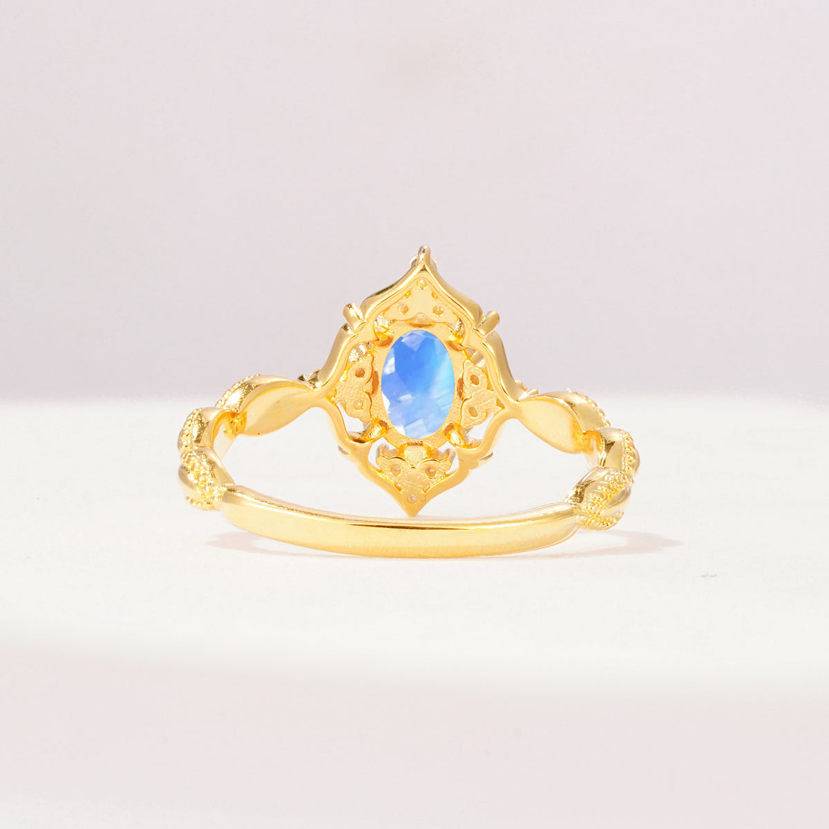 ML07059 Moonstone Ring - Additional view