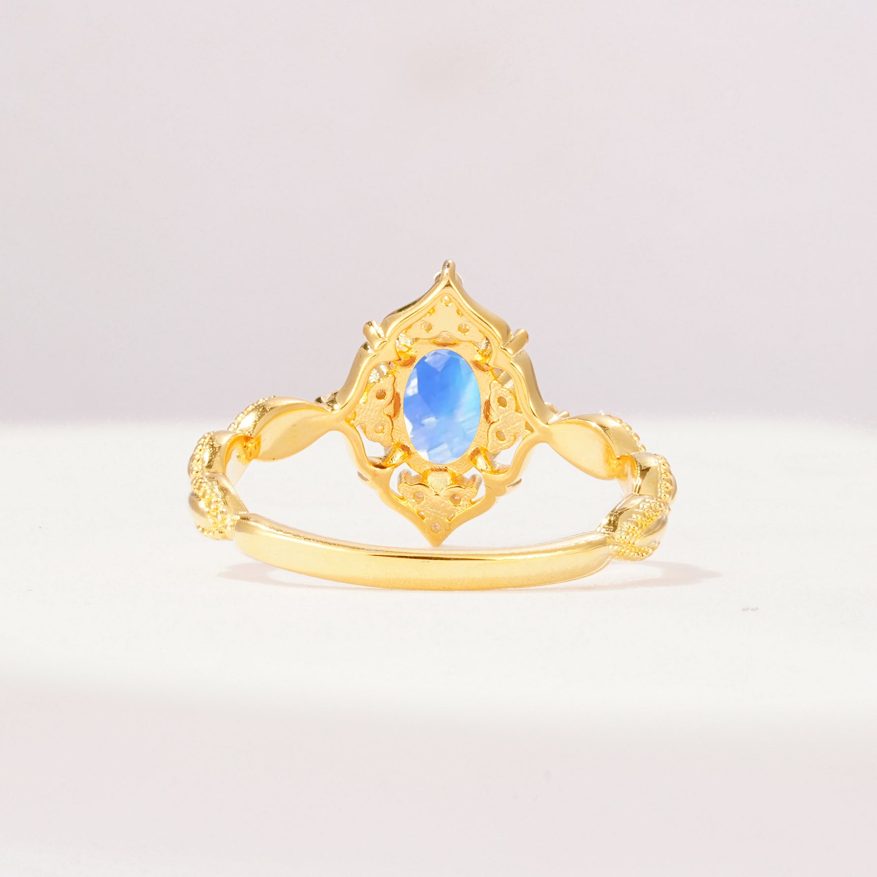 ML07059 Moonstone Ring - Additional view