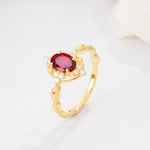 ML07059 Ruby Ring - Additional view