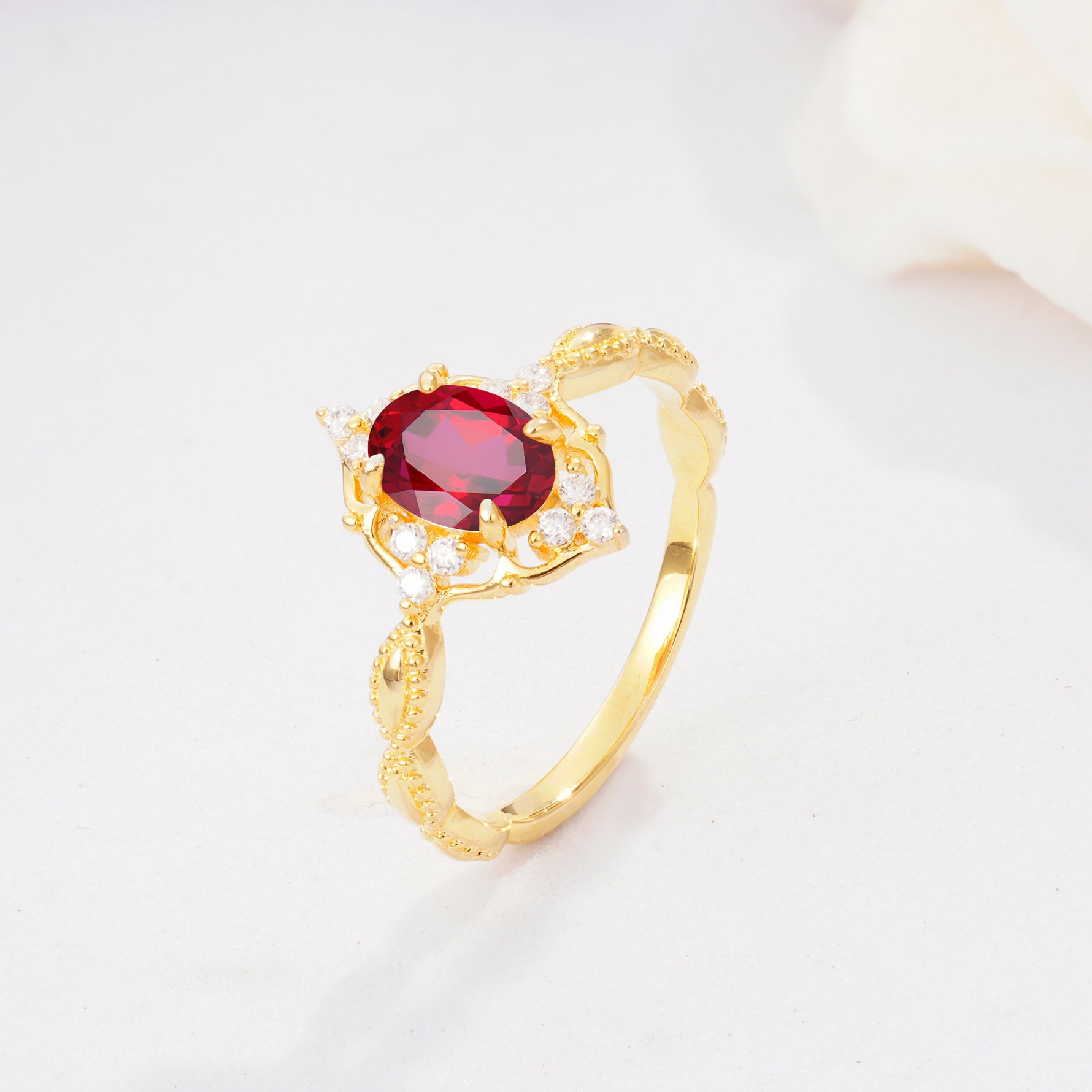 ML07059 Ruby Ring - Additional view