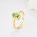 ML07059 Peridot Ring - Additional view