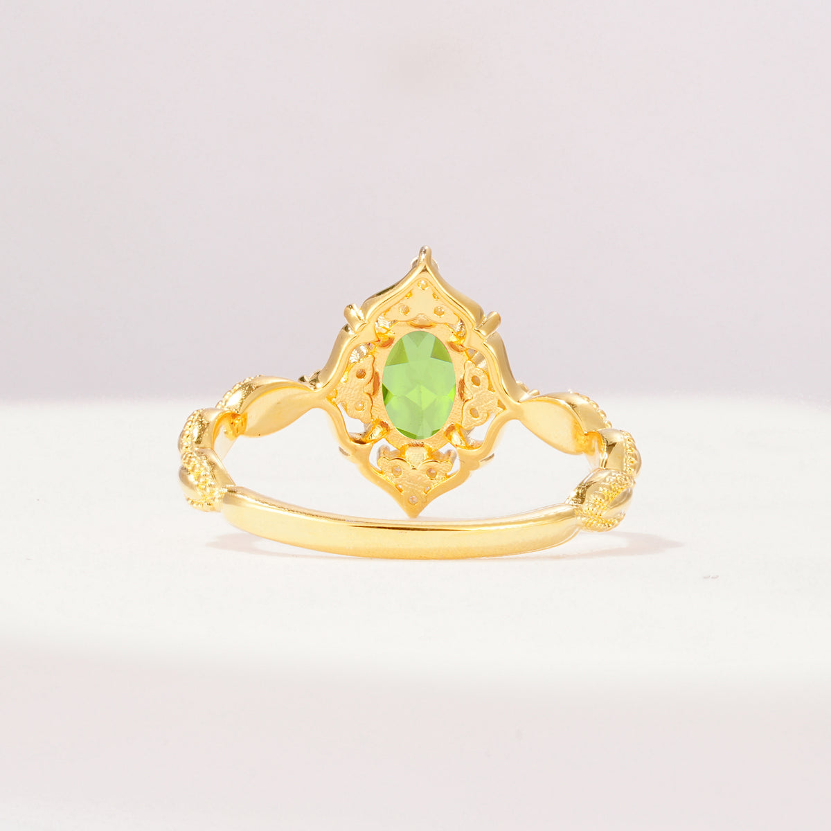 ML07059 Peridot Ring - Additional view