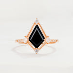 ML07060 Black Onyx Ring - Additional view