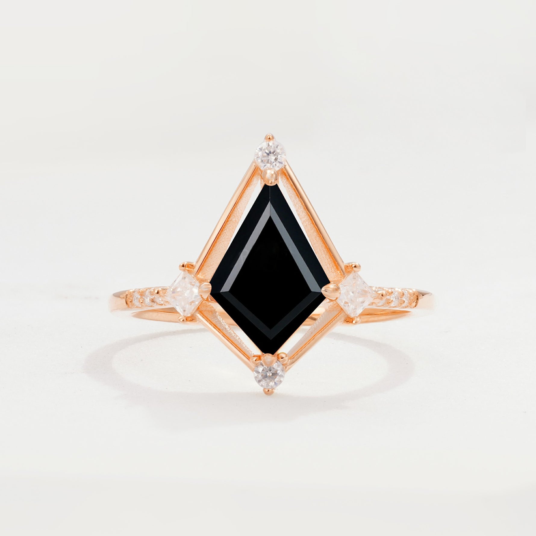 ML07060 Black Onyx Ring - Additional view