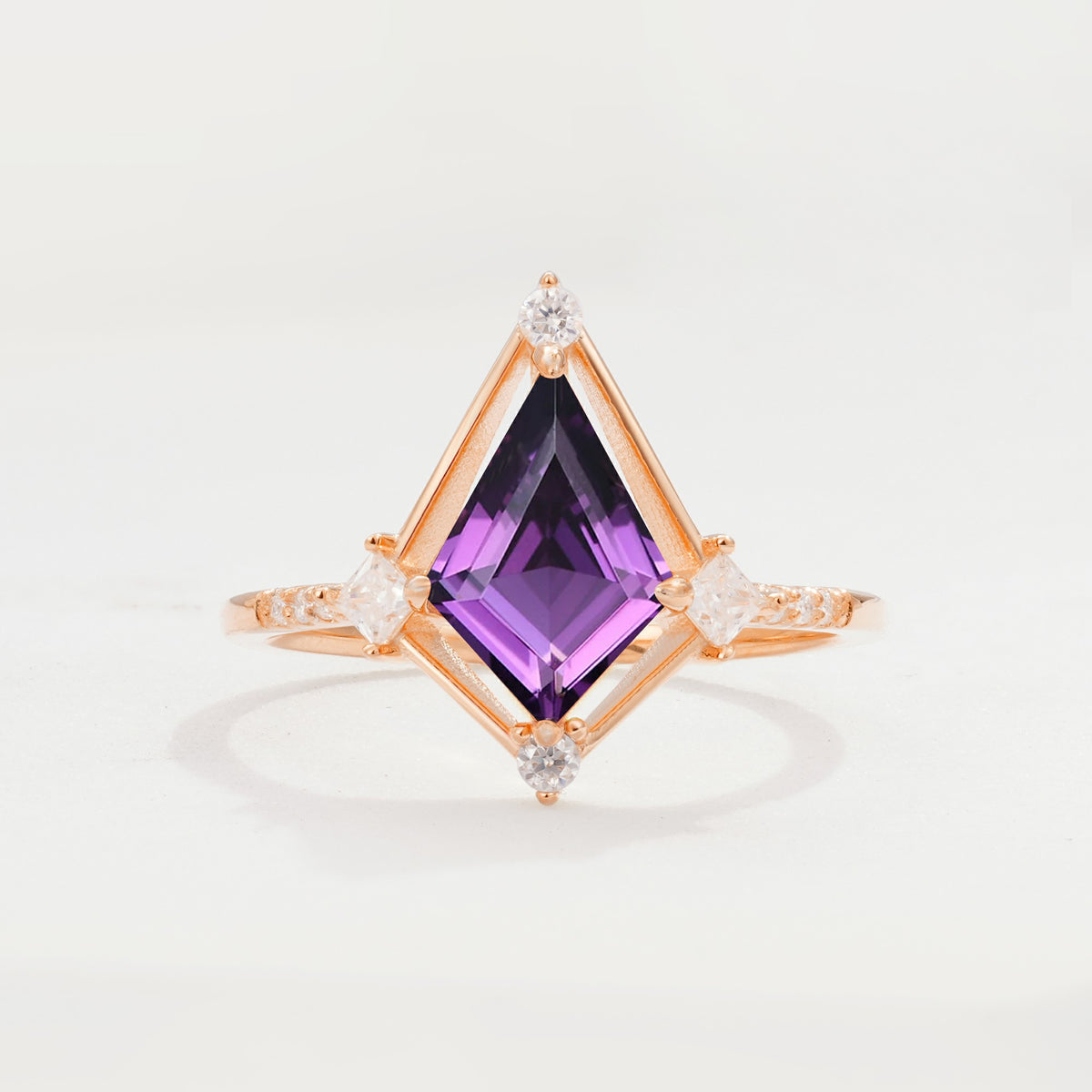 ML07060 Amethyst Ring - Additional view