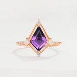 ML07060 Amethyst Ring - Additional view