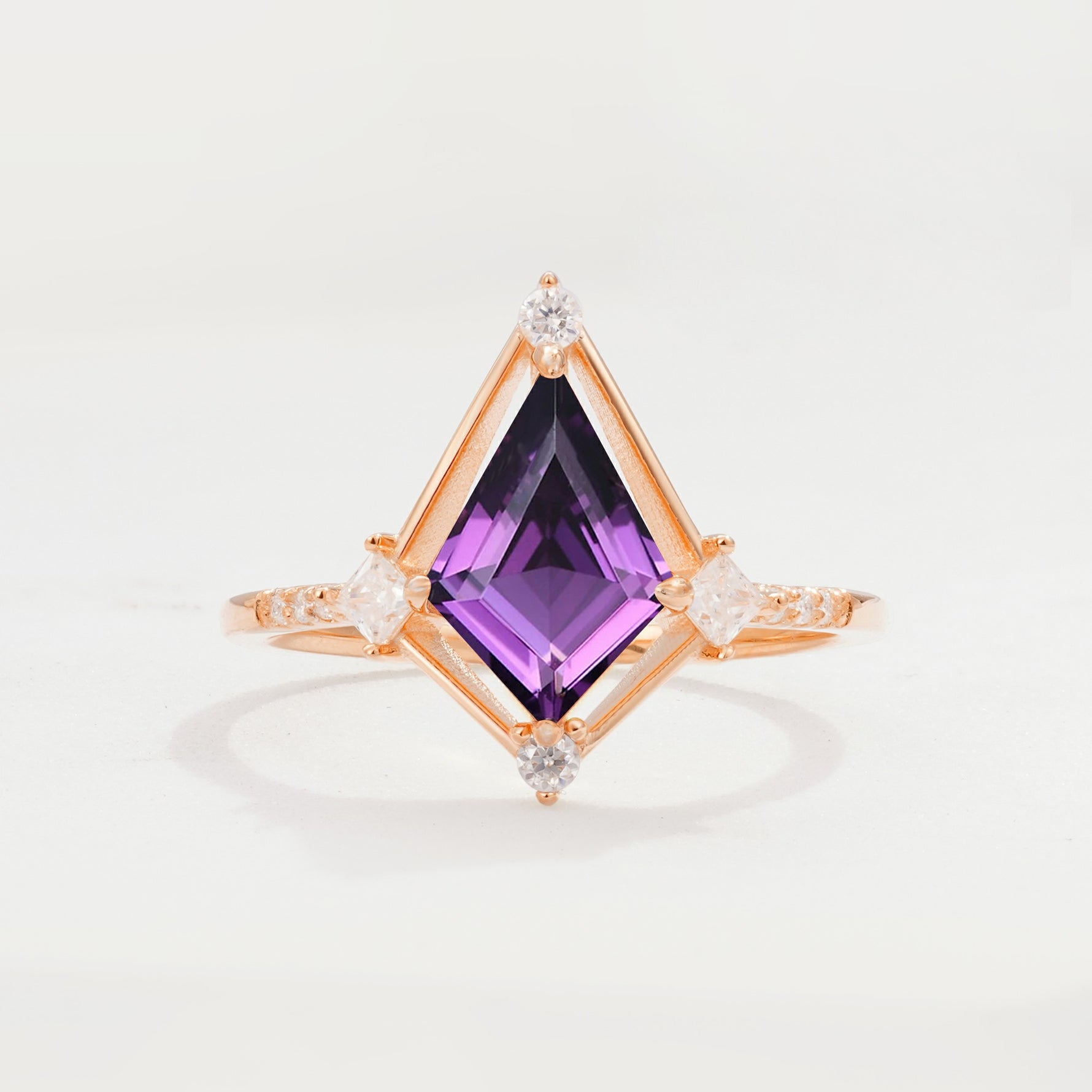 ML07060 Amethyst Ring - Additional view