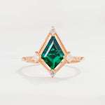 ML07060 Emerald Ring - Additional view