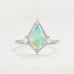 ML07060 Fire Opal Ring - Additional view