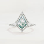 ML07060 Moss Agate Ring - Additional view
