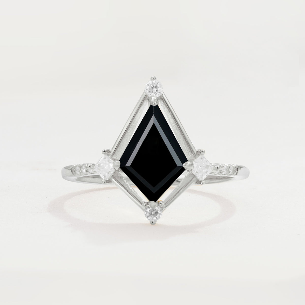 ML07060 Black Onyx Ring - Additional view