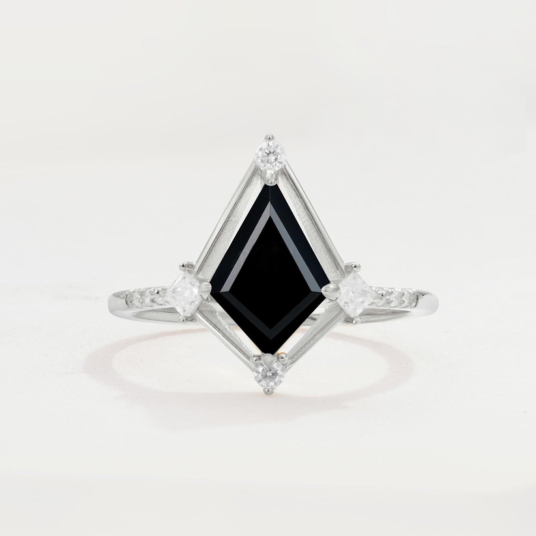 ML07060 Black Onyx Ring - Additional view