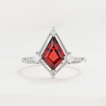 ML07060 Garnet Ring - Additional view