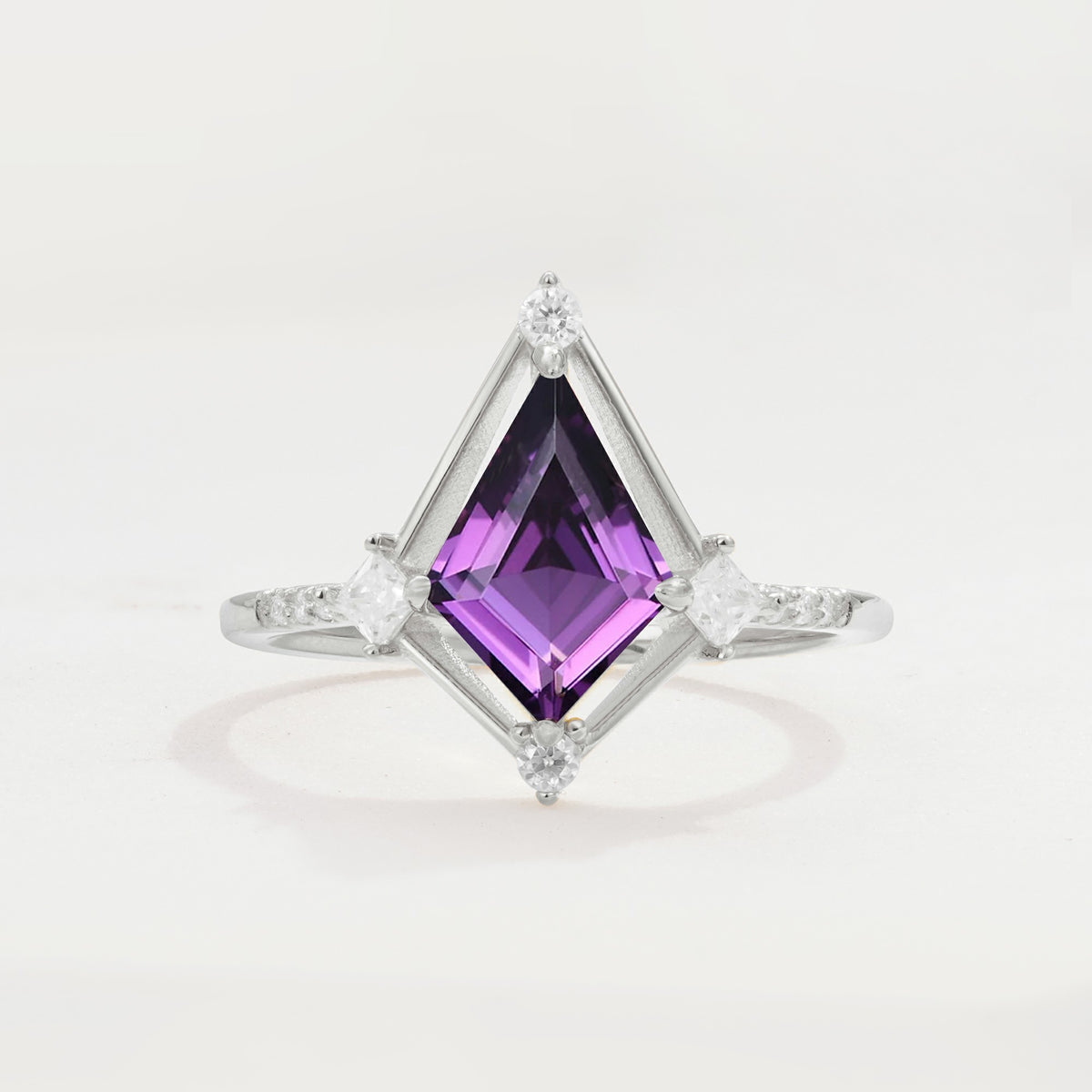 ML07060 Amethyst Ring - Additional view