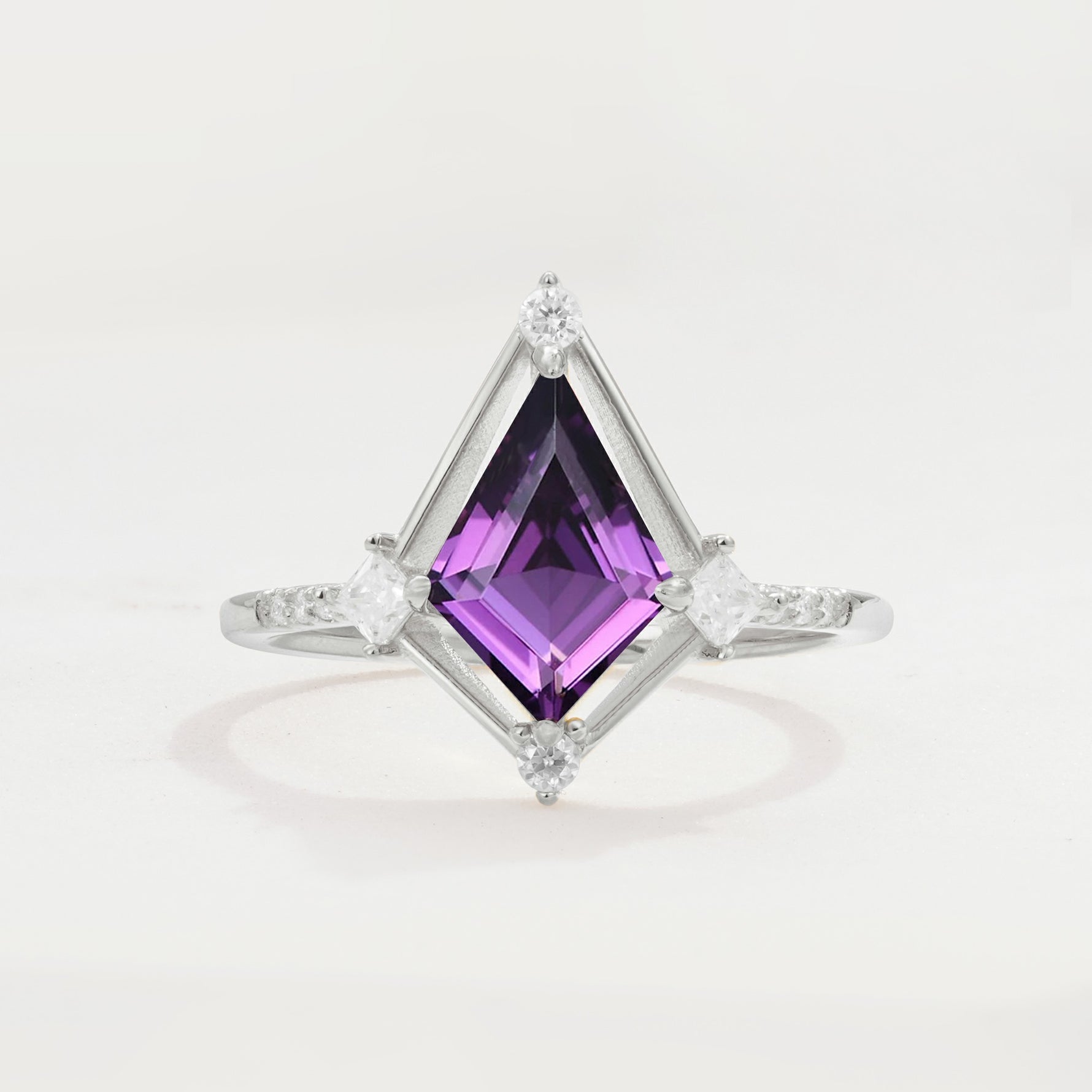 ML07060 Amethyst Ring - Additional view