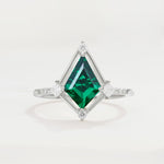 ML07060 Emerald Ring - Additional view
