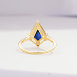 ML07060 Sapphire Ring - Additional view