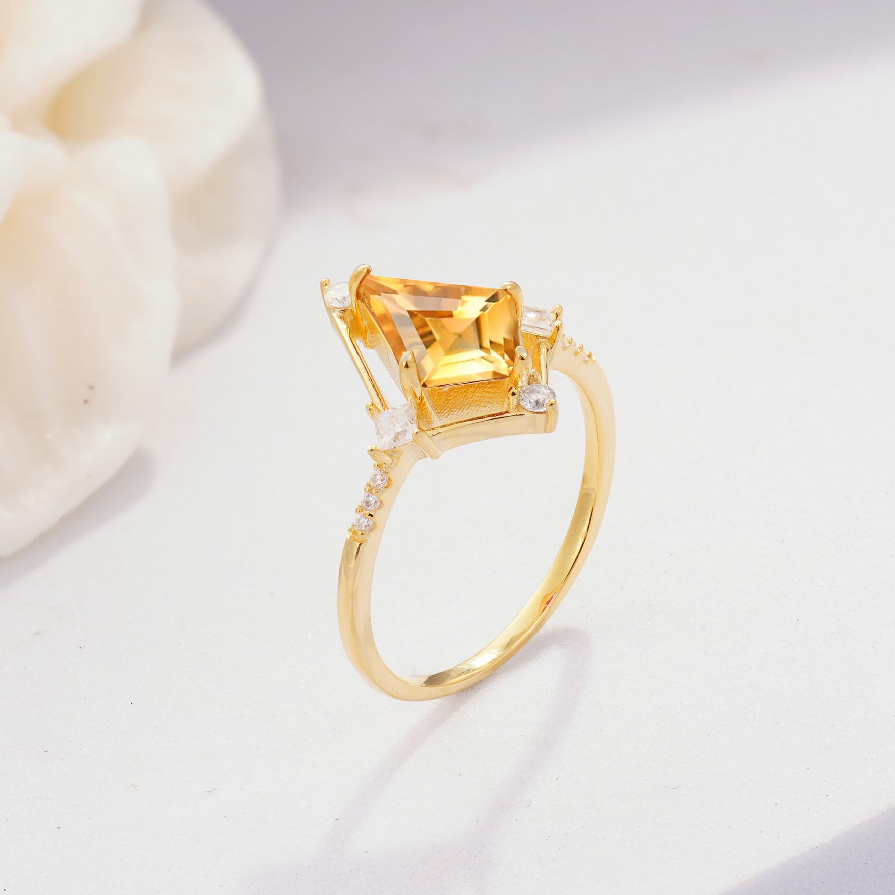 ML07060 Citrine Ring - Additional view