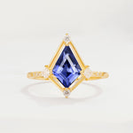 ML07060 Tanzanite Ring - Yellow-Gold