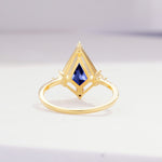ML07060 Tanzanite Ring - Additional view
