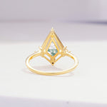 ML07060 Moss Agate Ring - Additional view