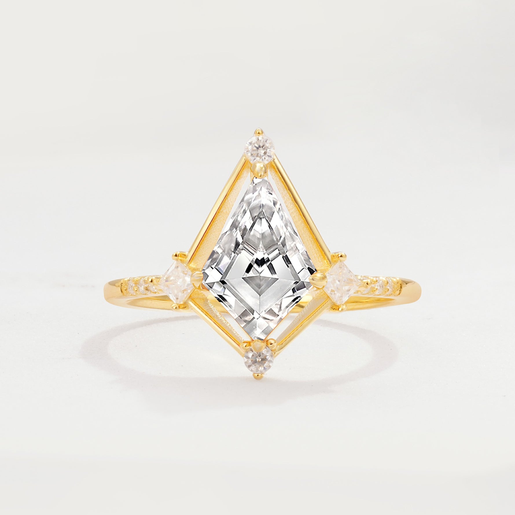 ML07060 Lab Diamond Ring - Yellow-Gold