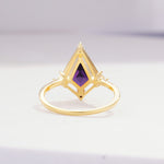 ML07060 Amethyst Ring - Additional view