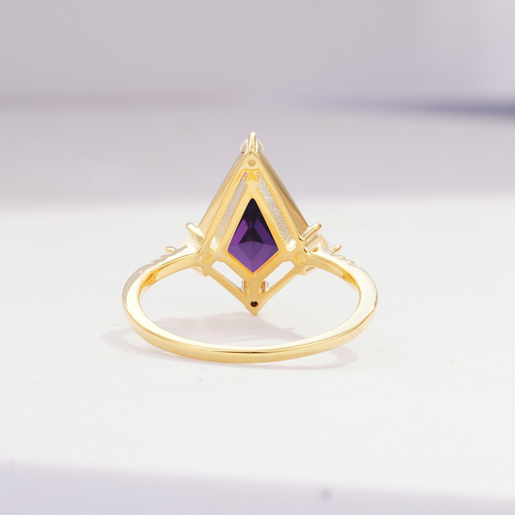 ML07060 Amethyst Ring - Additional view