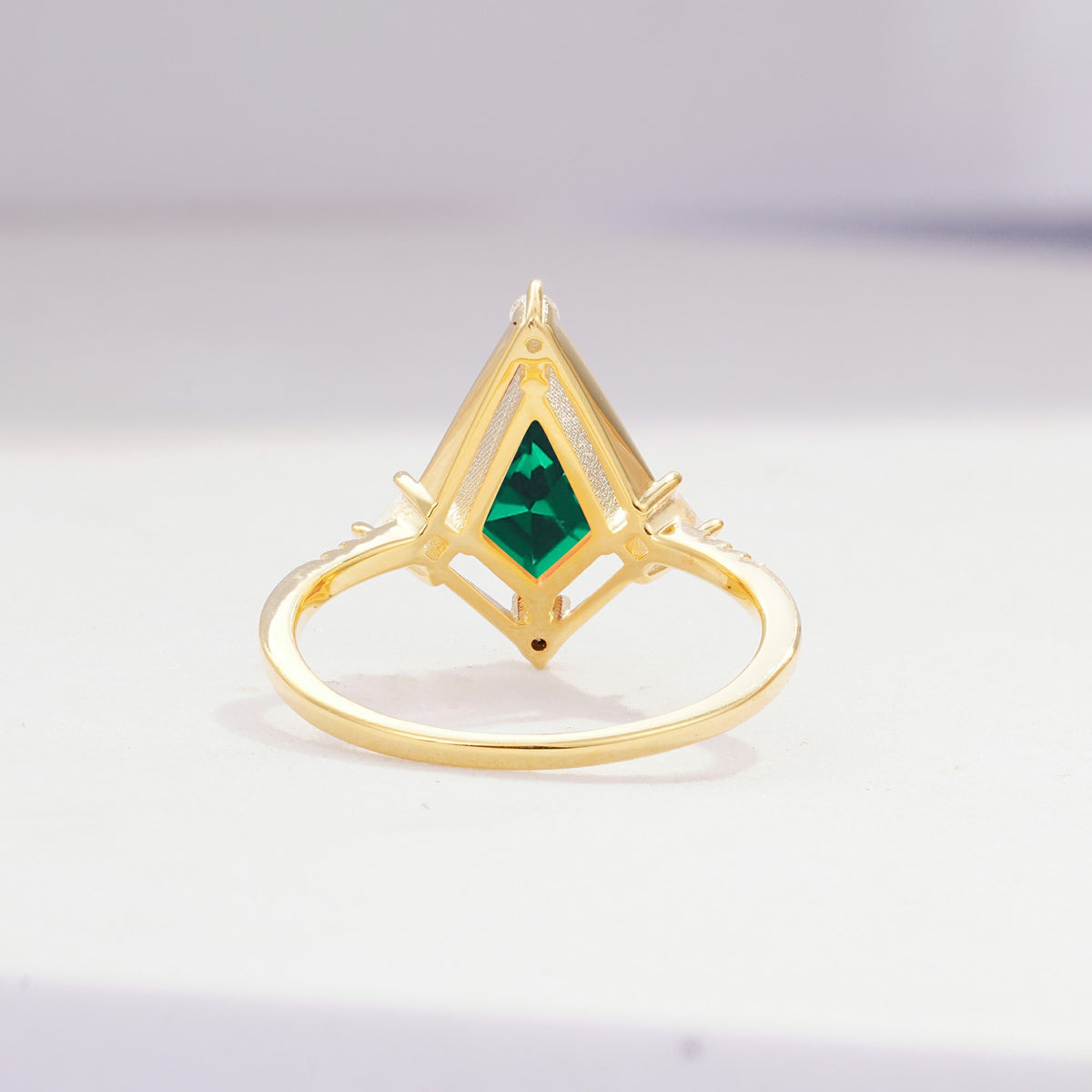 ML07060 Emerald Ring - Additional view