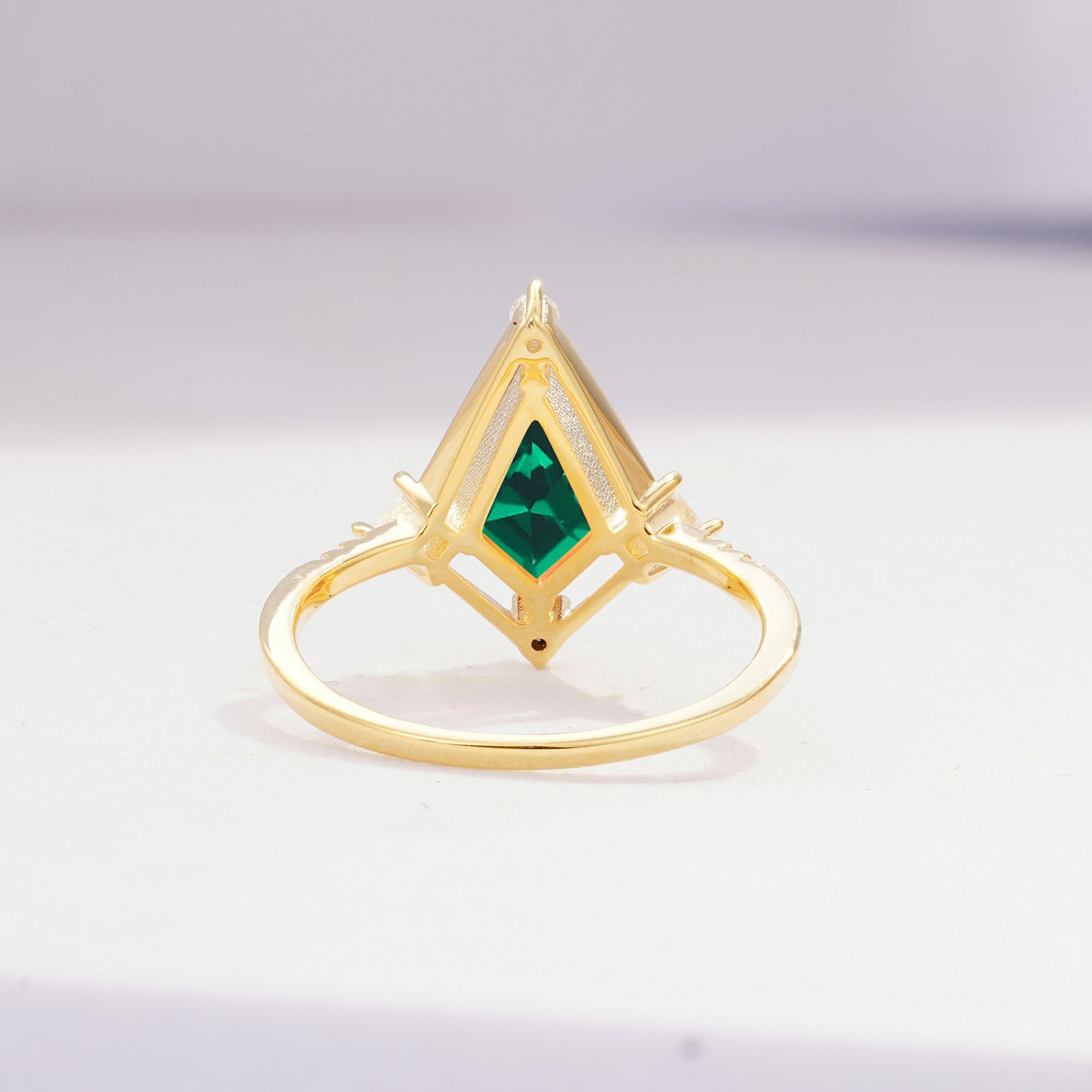 ML07060 Emerald Ring - Additional view