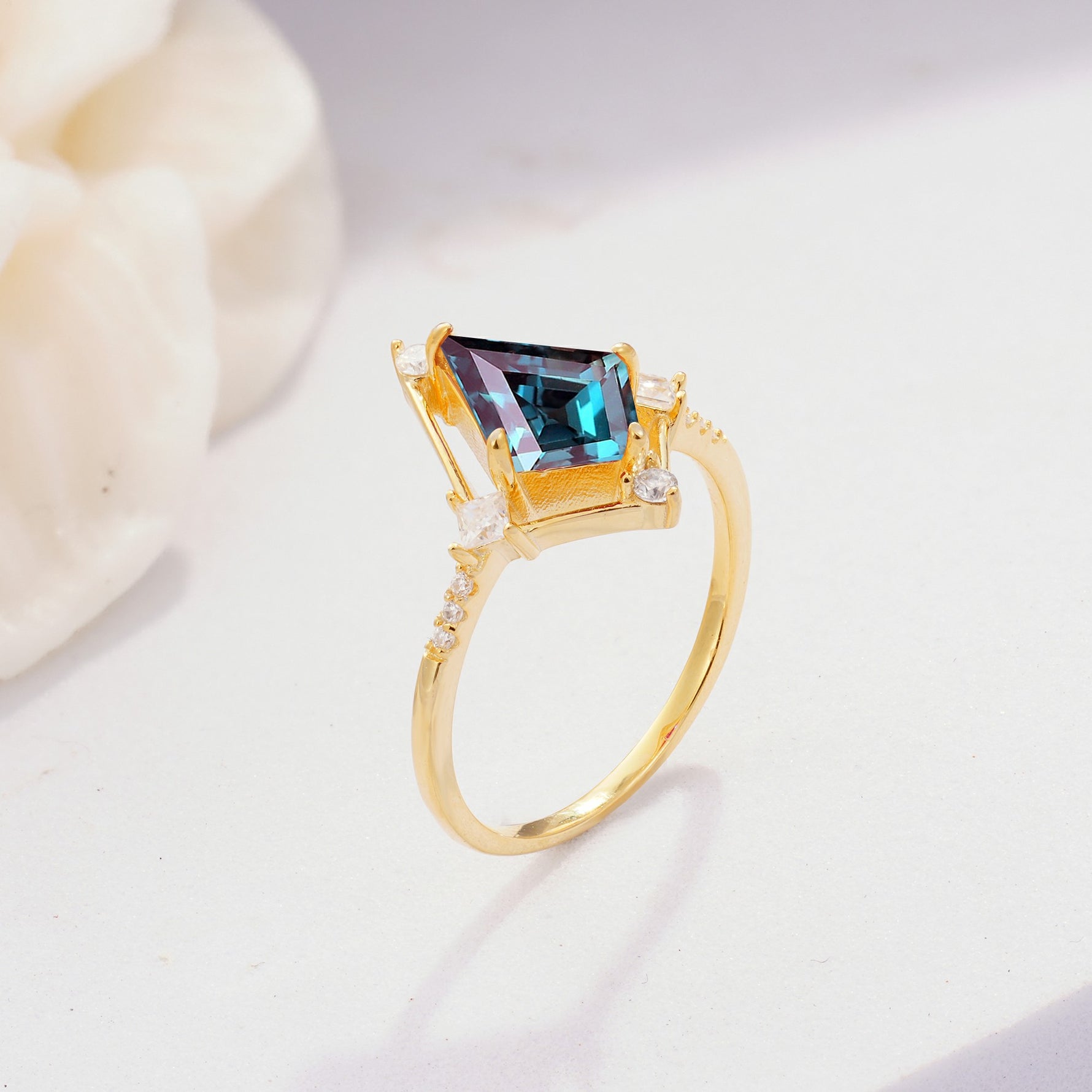 ML07060 Alexandrite Ring - Additional view