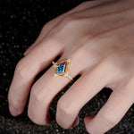 ML07060 Alexandrite Ring - Rose-Gold